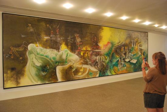 550x369 Big Painting Next To The Entrance Hall - Big Painting