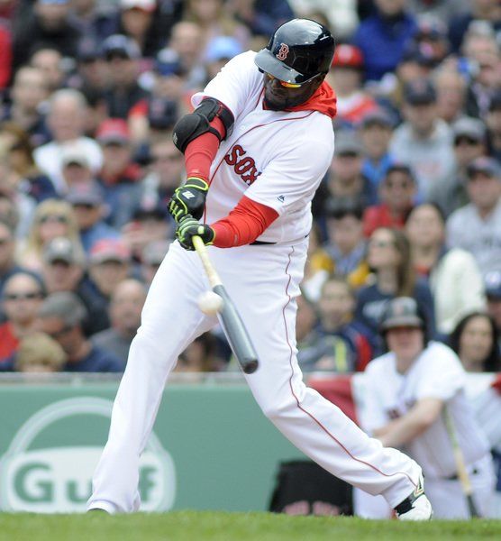 556x600 Honoring The Legend - Big Papi Painting