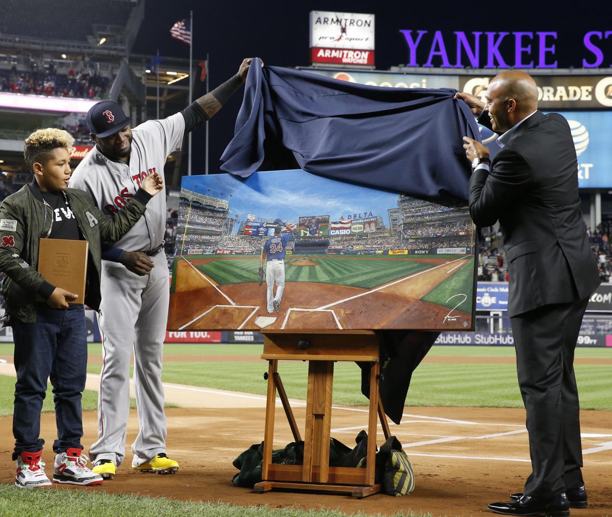 1200x1013 Yankees Honor David Ortiz Before His Final Game In New York - Big Papi Painting