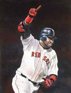 245x320 Big Papi Delivers Big For Red Sox Latino Sports - Big Papi Painting