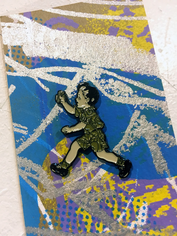 600x800 Big Papi Enamel Pin - Big Papi Painting