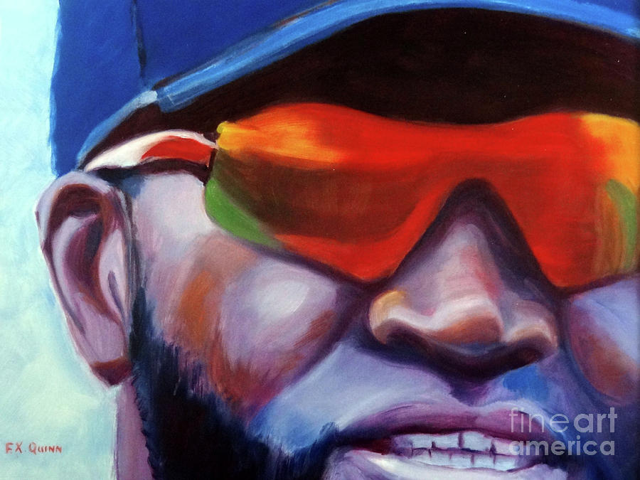 900x675 Big Papi Painting By Frank Quinn - Big Papi Painting
