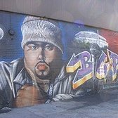 168x168 Big Pun Memorial Mural - Big Pun Painting