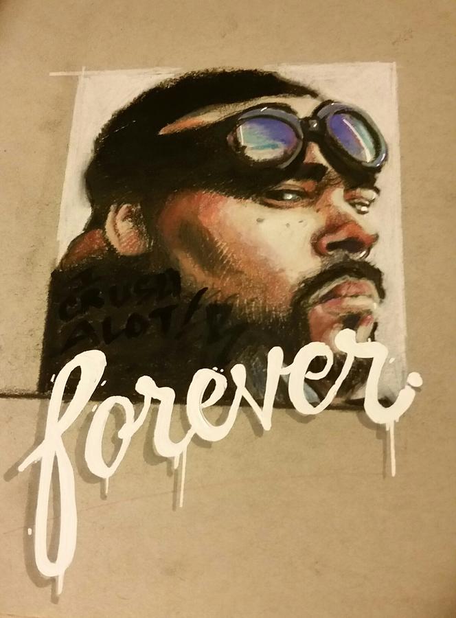 664x900 Big Pun Painting By Oscar Lugo - Big Pun Painting