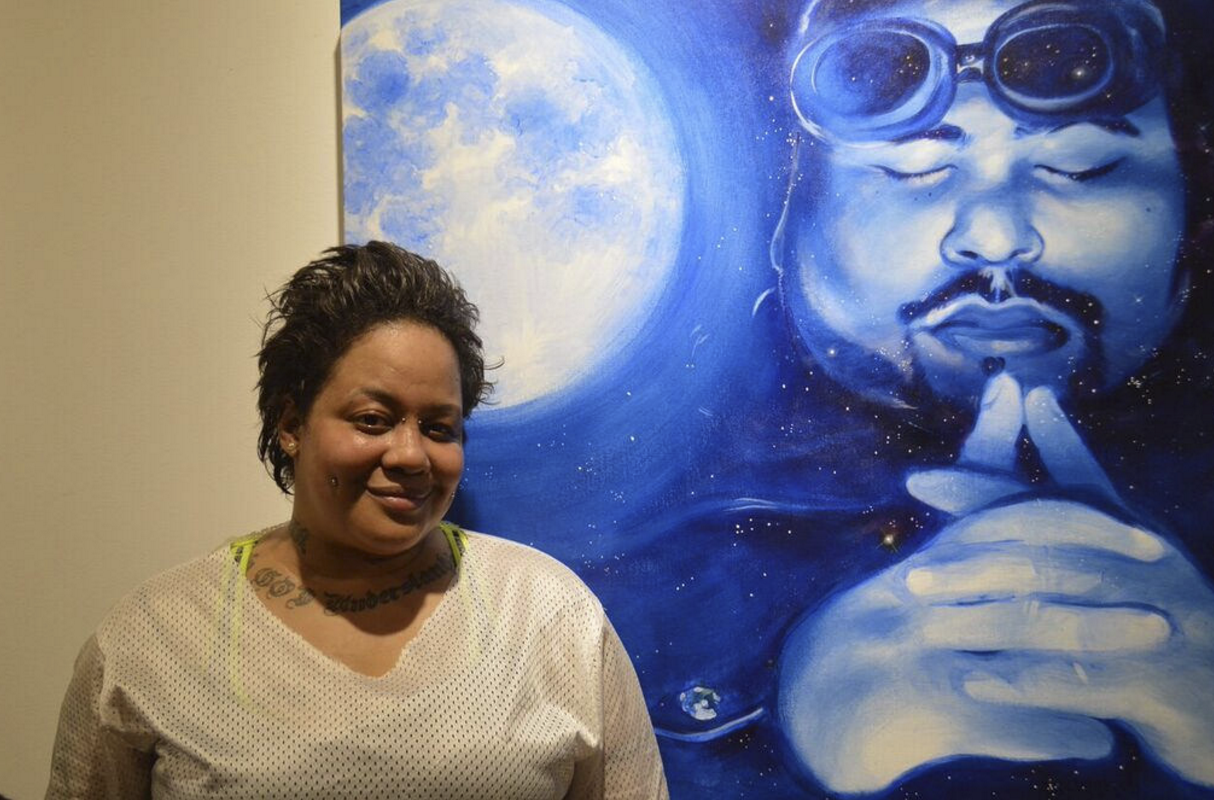 1214x800 Event Recap Big Pun 18th Anniversary Tribute Art Amp Artifacts - Big Pun Painting