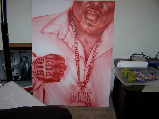 650x488 Stunning Big Pun Painting Reproductions For Sale On Fine Art Prints - Big Pun Painting