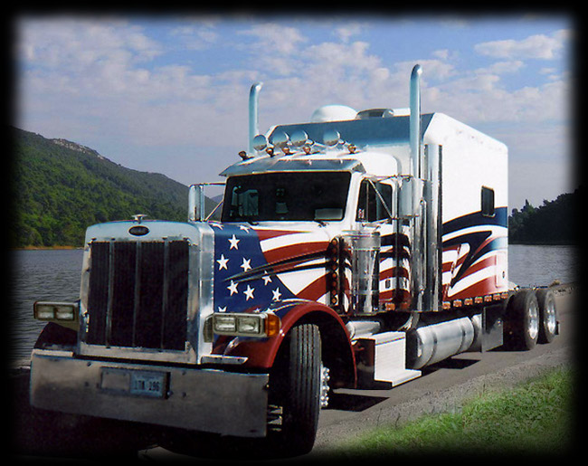 650x515 Goldnrod Graphix - Big Rig Painting