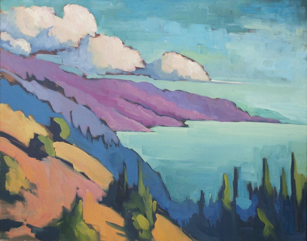 1000x783 Easter Sunday Big Sur Nepenthe - Big Sur Painting