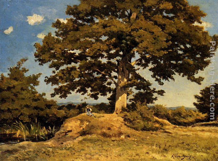 720x533 Henri Joseph Harpignies The Big Tree Painting Anysize 50% Off - Big Tree Painting