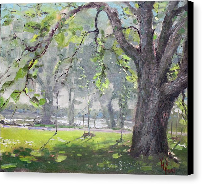 Big Tree Painting at PaintingValley.com | Explore collection of Big ...