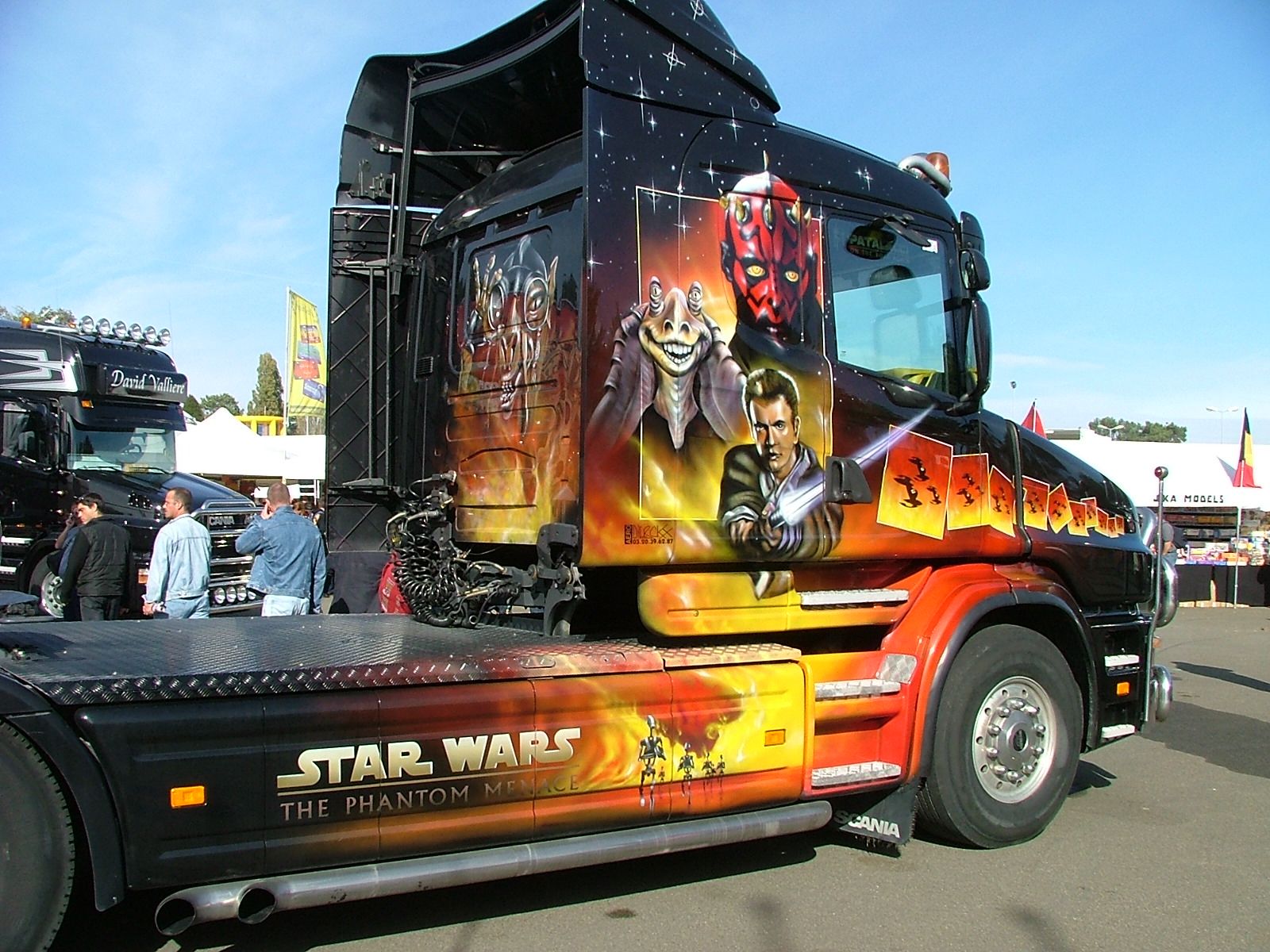 1600x1200 Star Wars Painting Trucks Brush Truck, Rigs - Big Truck Painting
