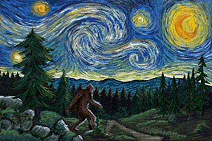 Bigfoot Painting