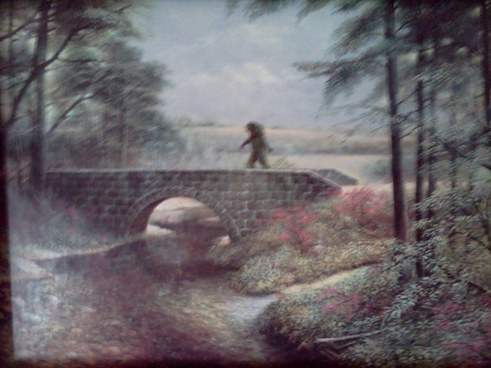 1600x1200 Jar Babies And Art Turning Thrift Store Art Into Um Art. - Bigfoot Painting