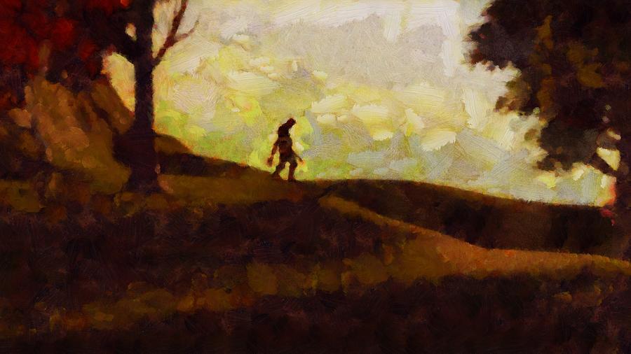 900x506 Bigfoot Painting By Esoterica Art Agency - Bigfoot Painting