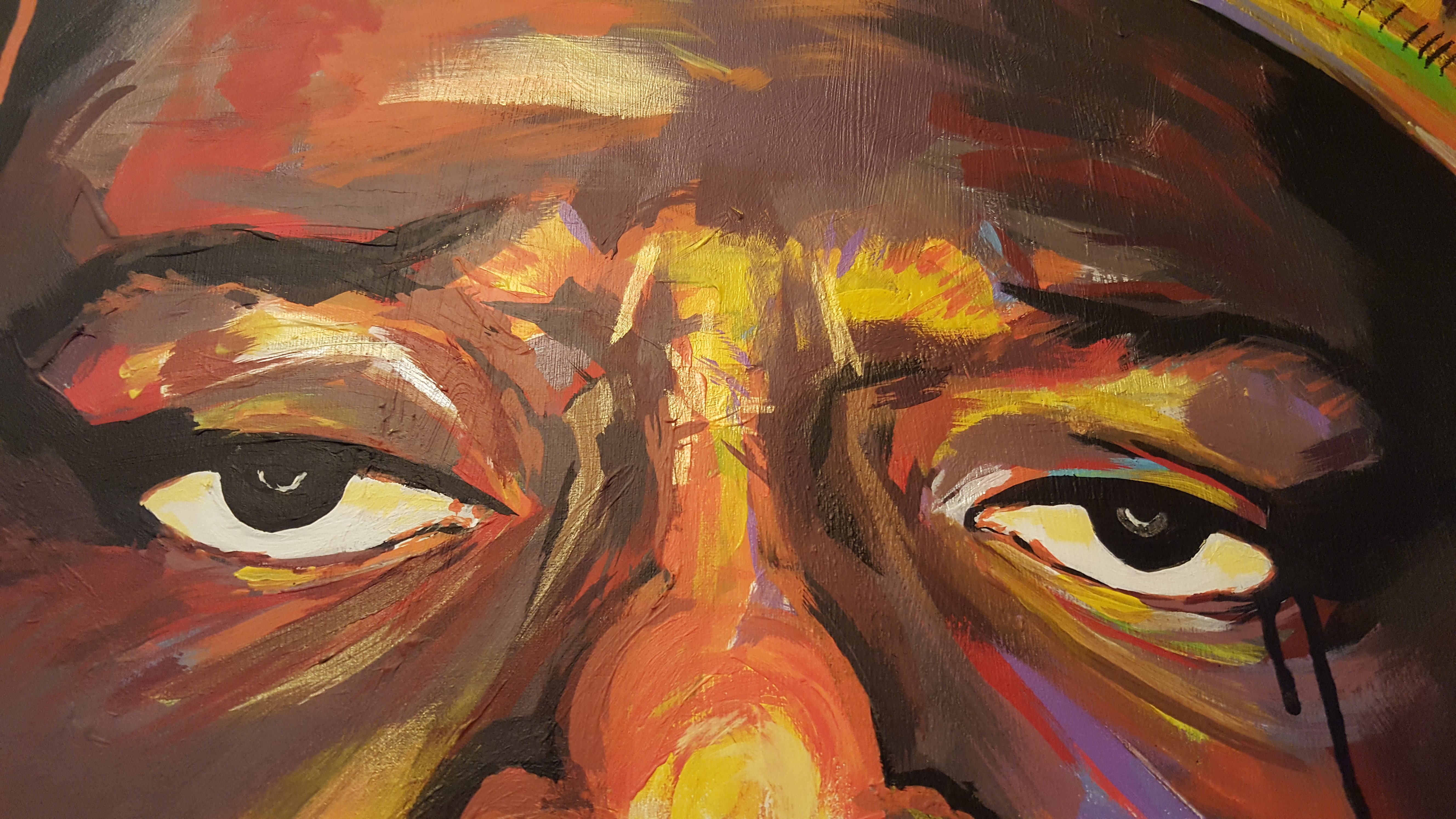 5312x2988 I Am Dimitri Original Biggie Painting - Biggie Painting