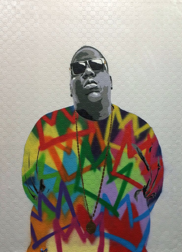 740x1024 Art - Biggie Painting