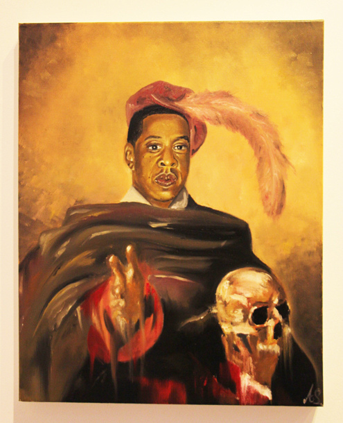 495x610 Biggie Smalls - Biggie Painting Crown