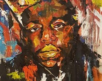 340x270 Biggie Smalls Canvas Etsy - Biggie Painting Crown