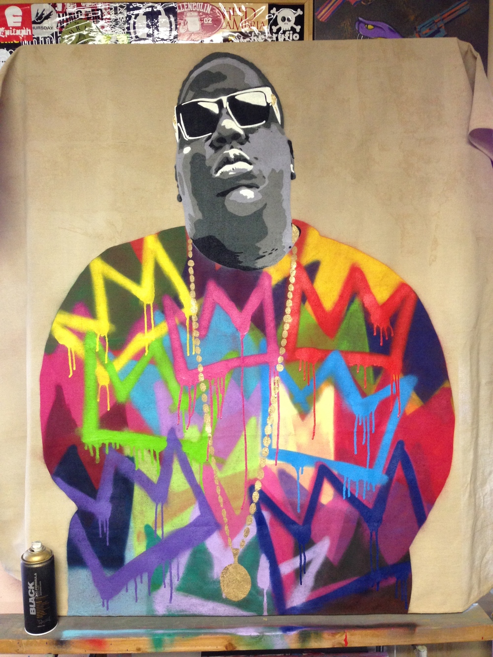 1000x1333 Hero - Biggie Painting Crown