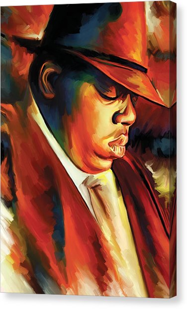 376x622 Biggie Smalls Canvas Prints Fine Art America - Biggie Smalls Canvas Painting