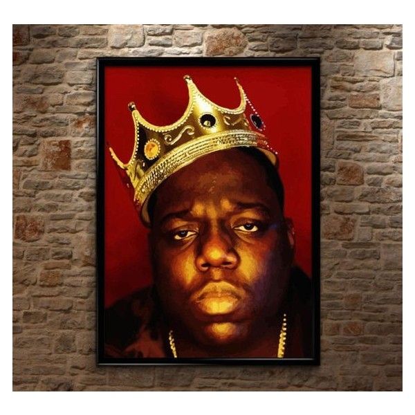 600x600 Biggie Smalls, Notorious Big, Luke Cage, Huge, High Quality - Biggie Smalls Crown Painting