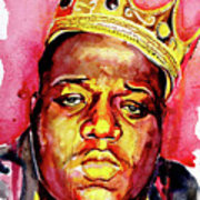 180x180 Biggie Smalls Crown Art Print By Jarold Cadion - Biggie Smalls Crown Painting