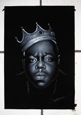 159x225 Notorious Big Painting Ebay - Biggie Smalls Crown Painting
