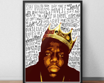 340x270 Photos Biggie Smalls Crown Poster, - Biggie Smalls Crown Painting