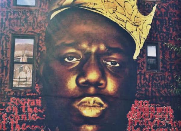 601x436 Artist Pay Homage To Biggie Smalls With 38 Foot Mural In Bed Stuy - Biggie Smalls Crown Painting