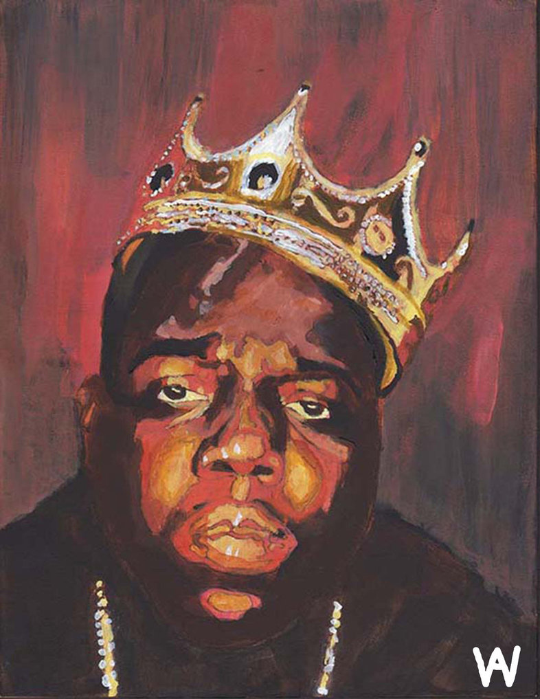 Biggie Smalls Painting at PaintingValley.com | Explore collection of ...