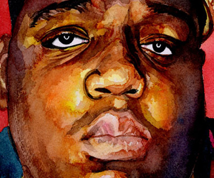 430x358 Biggie Smalls Peter Seward - Biggie Smalls Painting