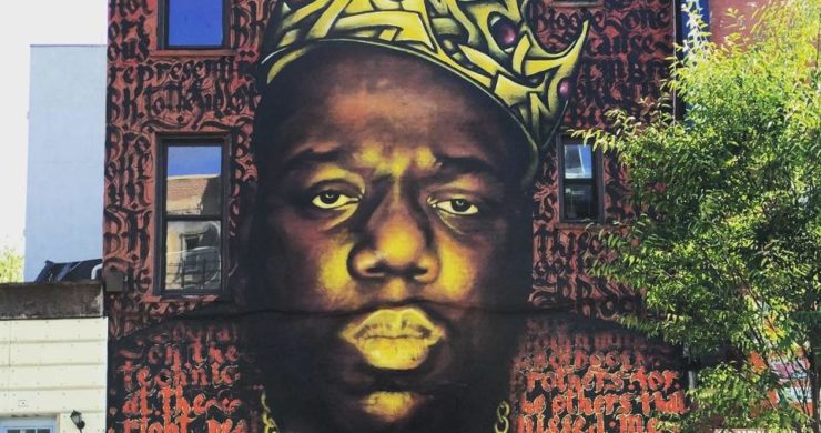 740x390 This Two Story Biggie Smalls Mural In Bed Stuy Is Being Held - Biggie Smalls Painting