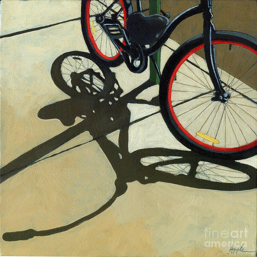 900x900 Linda Apple - Bike Oil Painting