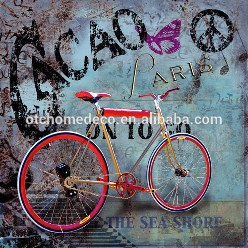 500x500 Bike Oil Painting Wholesale, Oil Painting Suppliers - Bike Oil Painting