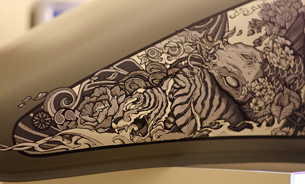 600x362 Pimp My Bike Painting A Motorcycle On Behance - Bike Painting Art