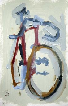 220x344 Eddie's Bike - Bike Painting Art