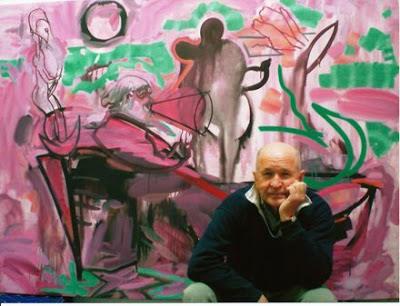 400x306 National Art School Drawing Staff Bill Brown - Bill Brown Painting