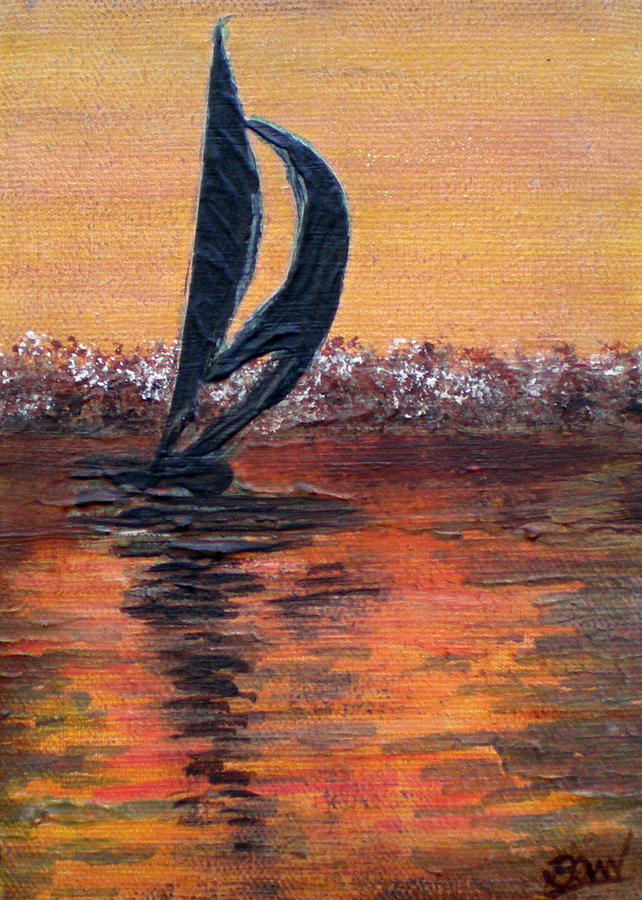 642x900 Before The Wind Painting By Bill Brown - Bill Brown Painting