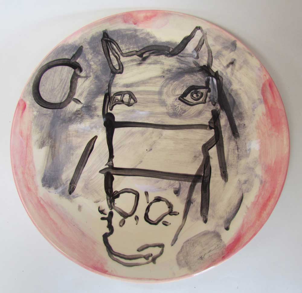 1000x970 Bill Brown The Horse's Mouth Defiance Gallery Newtown - Bill Brown Painting