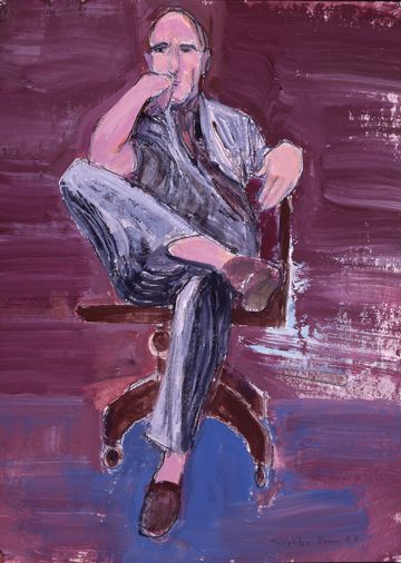 360x506 Bill Brown Self American Expressionist Art - Bill Brown Painting