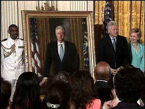 480x360 Moment Of Zen - Bill Clinton Painting