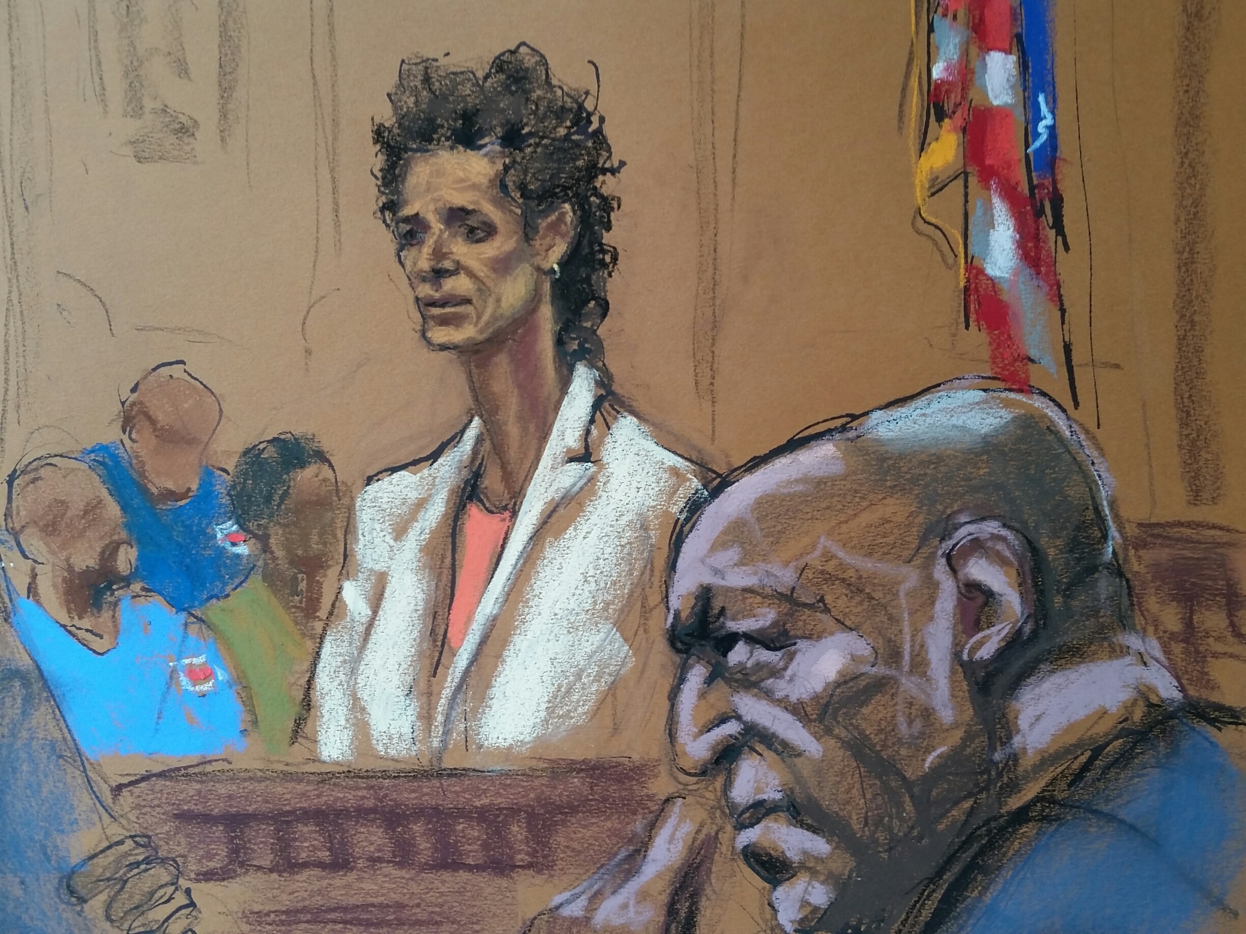 2448x1836 Bill Cosby Confronts Main Accuser Andrea Constand At Trial Cbs - Bill Cosby Painting