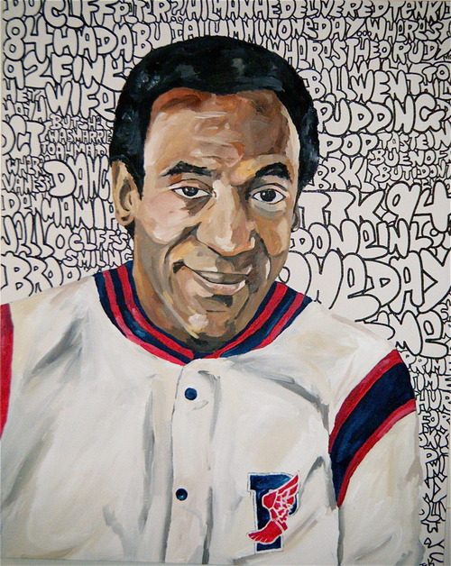 500x628 Bill Cosby Art By Ttk Chevonmedia - Bill Cosby Painting