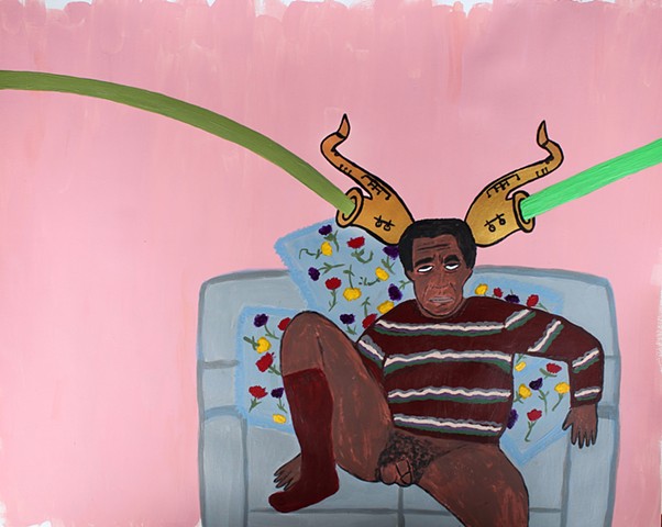 602x480 Elizabeth Axtman - Bill Cosby Painting