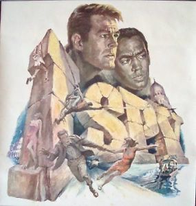 285x300 I Spy Nbc Poster 1966 Vintage Rare Robert Culp Bill Cosby - Bill Cosby Painting