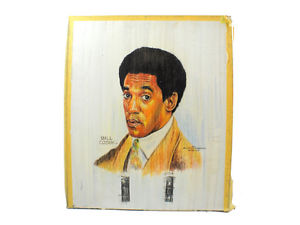 300x225 Vintage 1969 Bill Cosby Painting By Rudolph Florence (Very Rare - Bill Cosby Painting