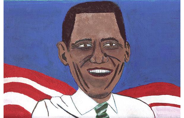 620x400 Bad Paintings Of Barack Obama - Bill Cosby Painting