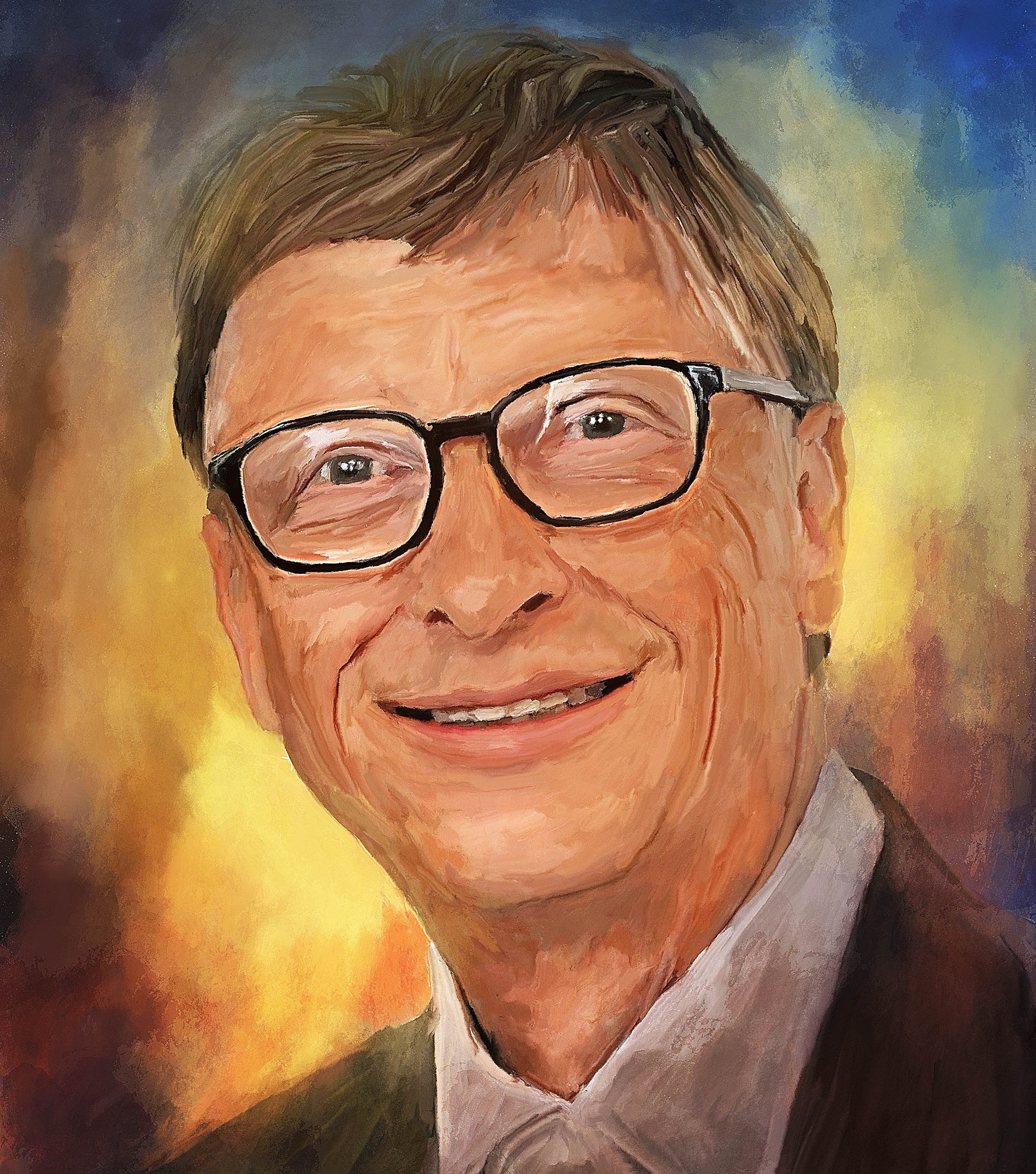 Билл Гейтс портрет