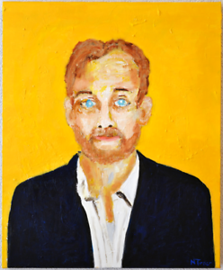 248x300 Bill Murray Large Original Oil Painting On Canvas Contemporary Art - Bill Murray Oil Painting