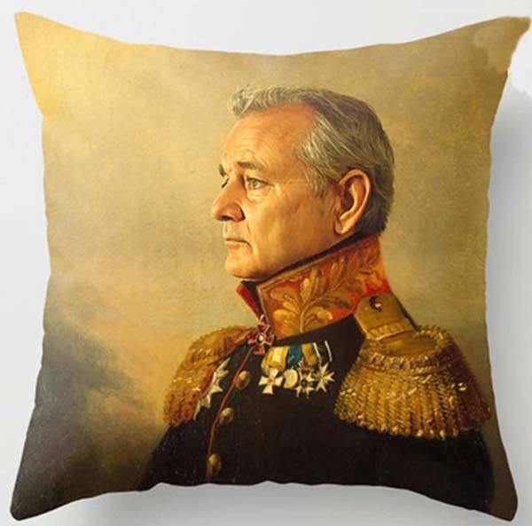 600x593 Online Shop 17 Styles Bruce Lee Bill Murray Obama Rob Downey Brad - Bill Murray Oil Painting